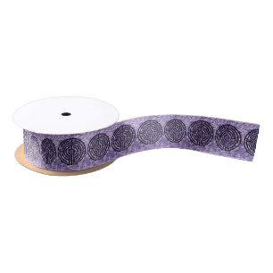 LABYRINTH VI 1.5" Wide Satin Ribbon