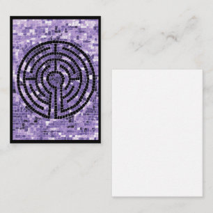 LABYRINTH VI 3.5x2.5 Flat Note Card
