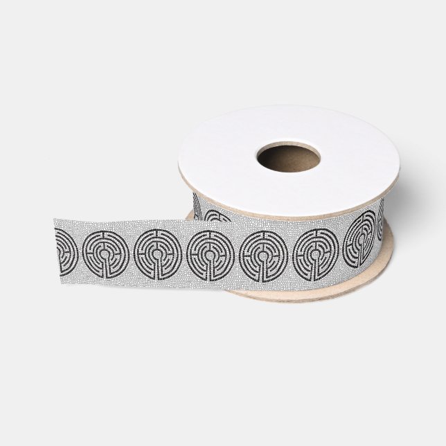 LABYRINTH VII 1.5" Wide Grosgrain Ribbon (Spool)