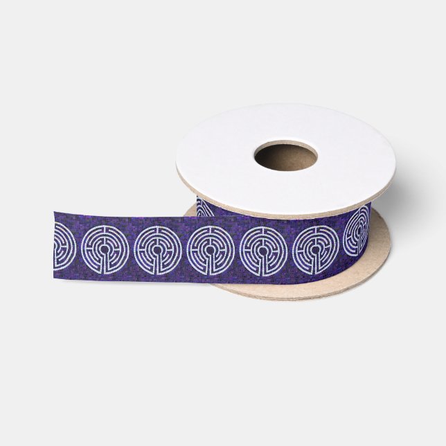 LABYRINTH VIII 1.5" Wide Satin Ribbon (Spool)