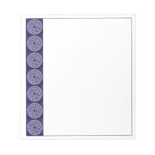 LABYRINTH VIII 5.5"x6" Notepad 