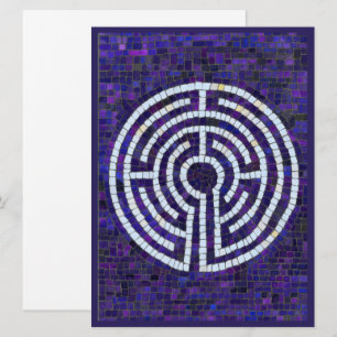 LABYRINTH VIII 6.5x8.75 Flat Card