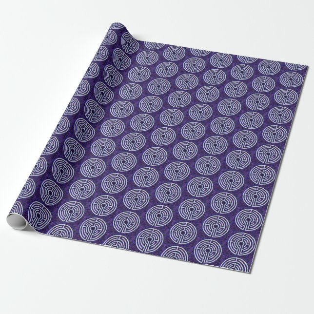 LABYRINTH VIII Wrapping Paper (Unrolled)