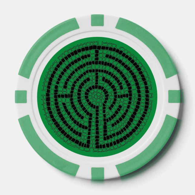LABYRINTH XI Poker Chips (Front)