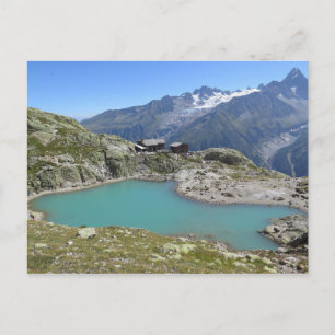 Lac Blanc French Alps Chamonix Postcard