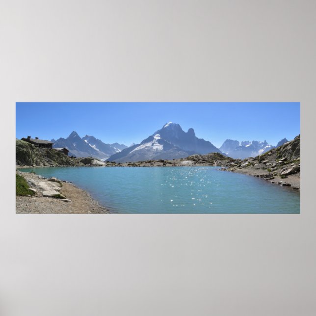 Lac Blanc French Alps Poster (Front)