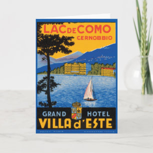 Lac de Como Card