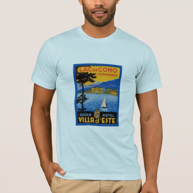 Lac de Como T-Shirt (Front)