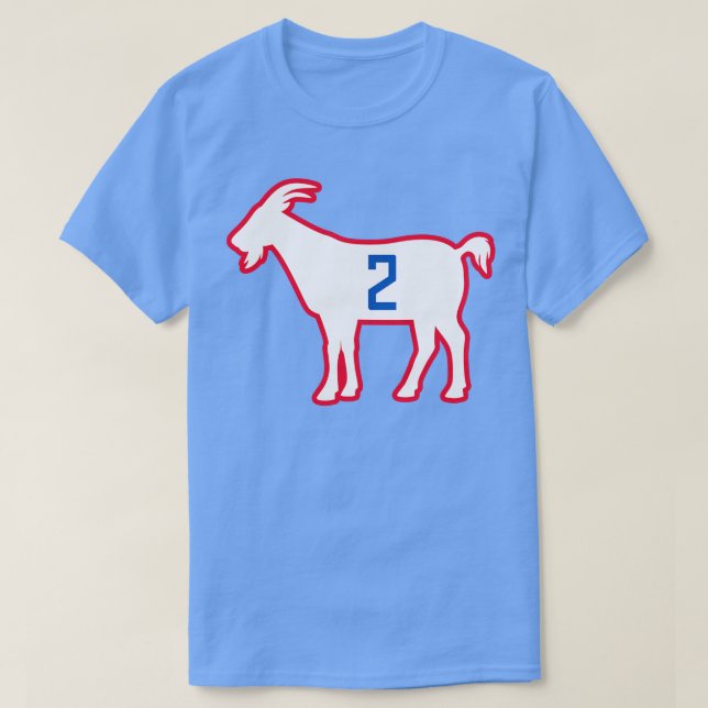 LAC GOAT 2 Blue T-Shirt (Design Front)