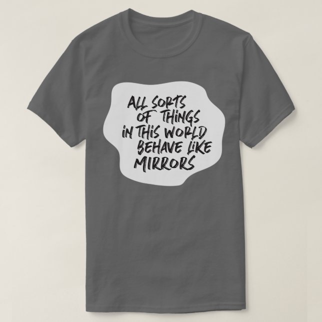 Lacan Mirrors T-Shirt (Design Front)