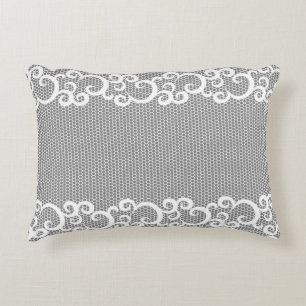 Lace 1 decorative cushion