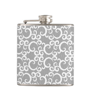 Lace 1 hip flask