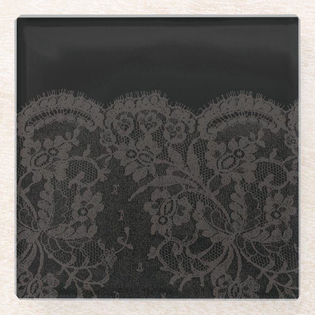 Lace 2 glass coaster (Front)