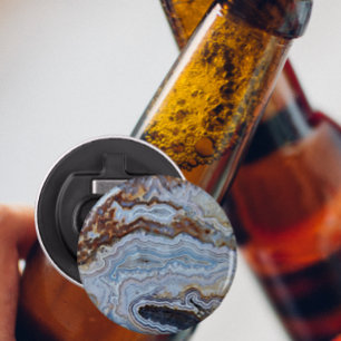 Lace Agate Rock Pattern Bottle Opener