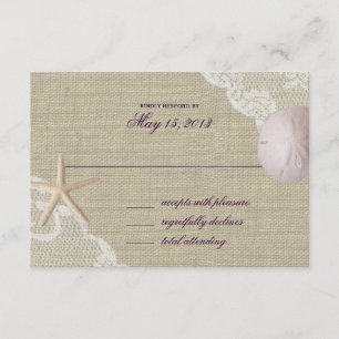 Lace and Sand Dollar Beach Response