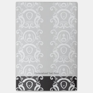 Lace background 1 post-it notes