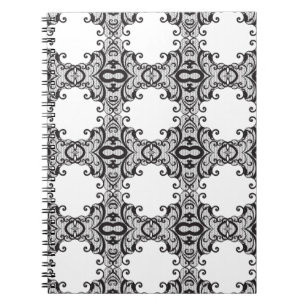 Lace background 2 notebook