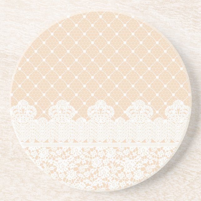 Lace Border Coaster (Front)