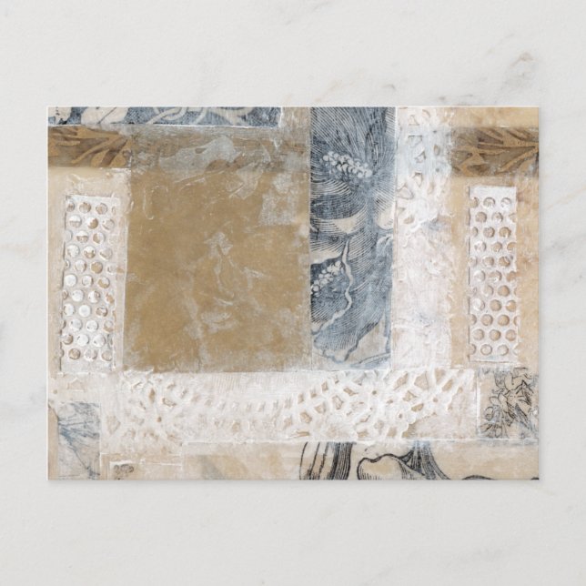 Lace Collage II Postcard (Front)