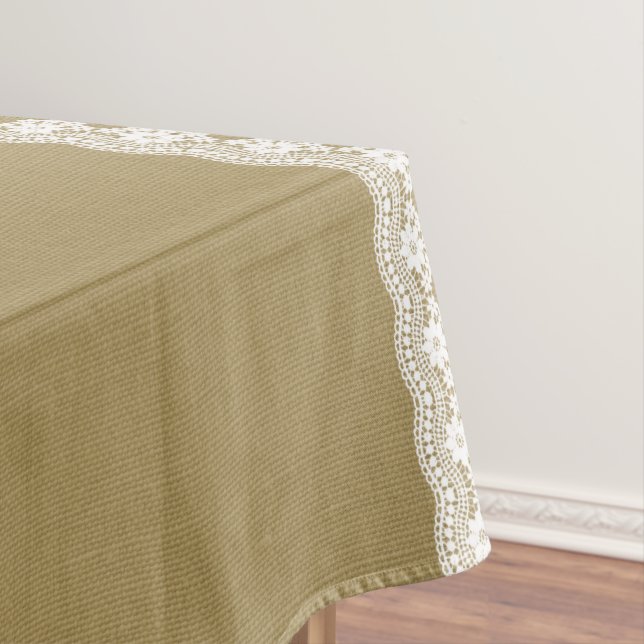 Lace Cotton Tablecloth (In Situ)