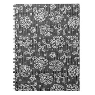 Lace fabric pattern 1 notebook