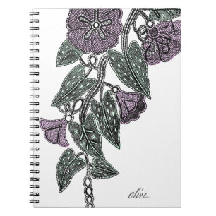 Lace Flowers Notebook
