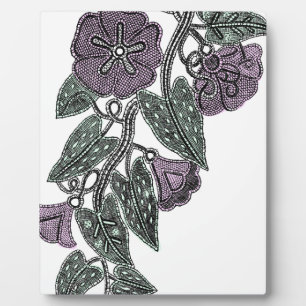 Lace Flowers Plaque