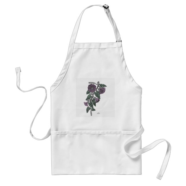 Lace Flowers Standard Apron (Front)