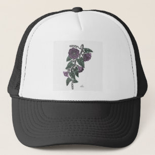 Lace Flowers Trucker Hat