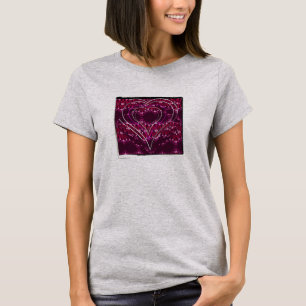 Lace  Hearts T-Shirt