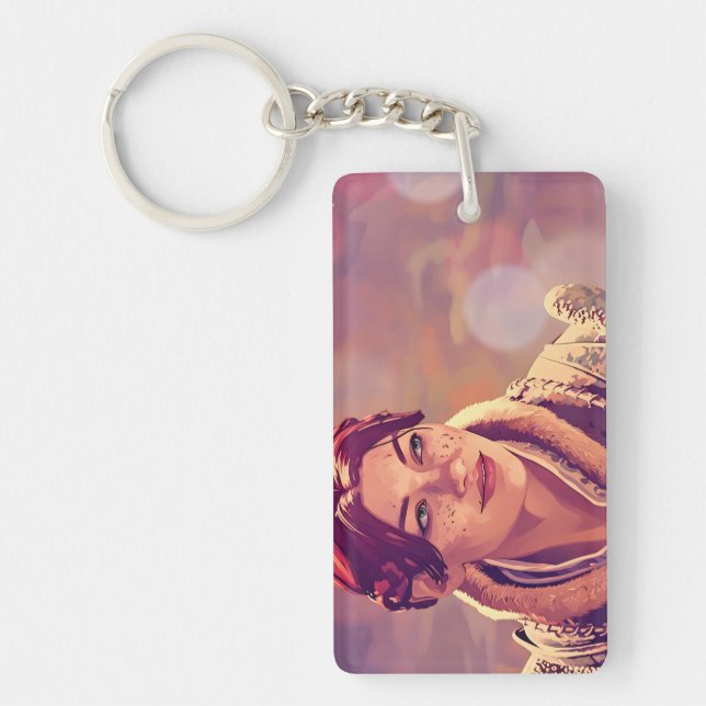 Lace Key Ring (Front)