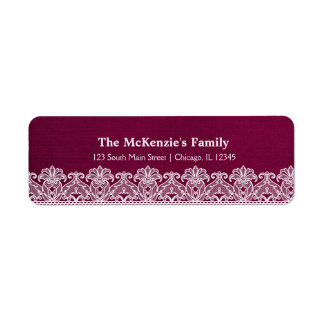 Lace (Maroon)
