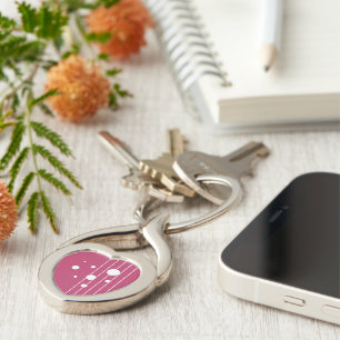 Lace of Love Key Ring