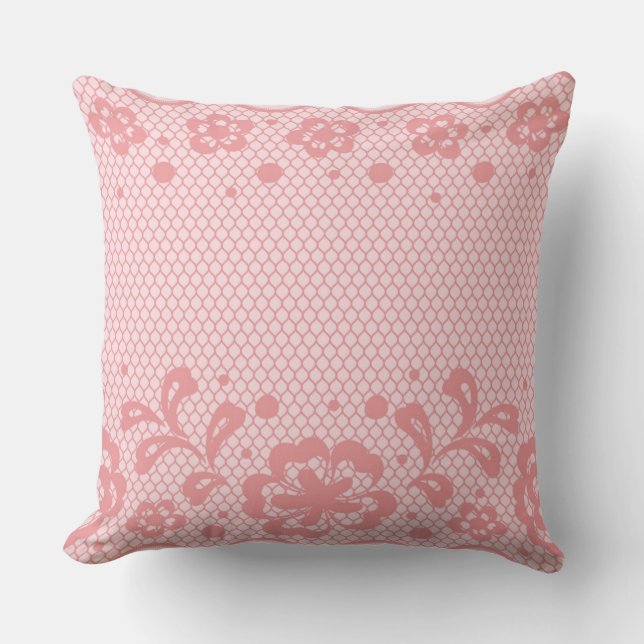 Lace pattern, flower vintage 3 cushion (Front)