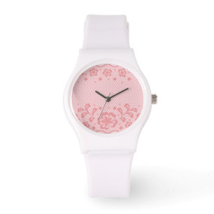 Lace pattern, flower vintage 3 watch