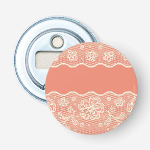 Lace pattern, flower vintage 4 bottle opener
