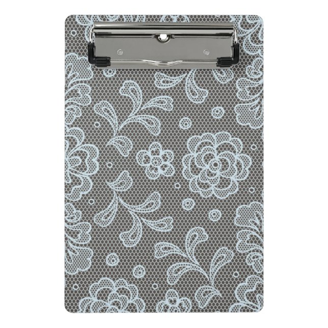 Lace pattern, flower vintage 6 mini clipboard (Front)