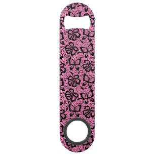 lace pattern with butterflies
