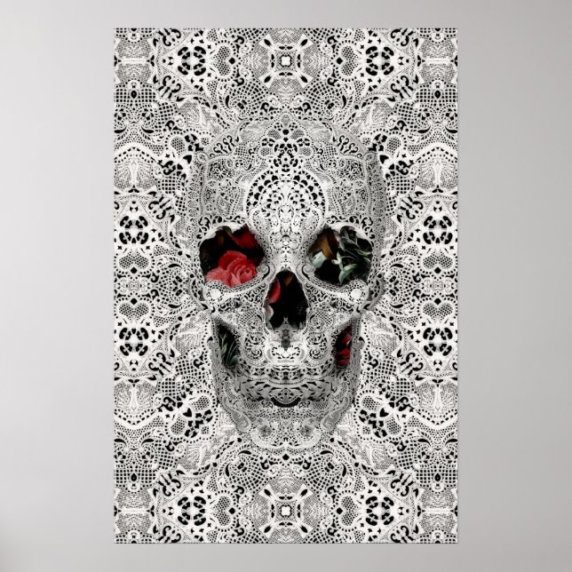 Lace Skull 2 Poster (Front)