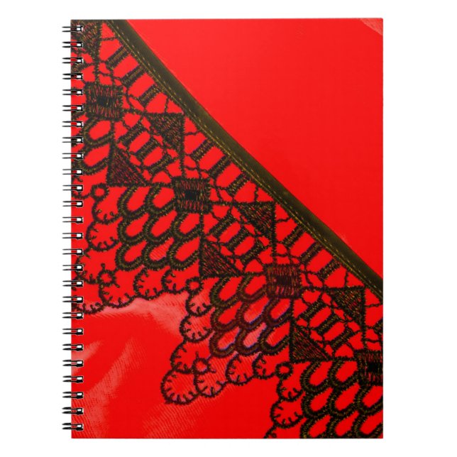 Lace Spiral Notebook (Front)