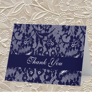 Lace Thank You Card