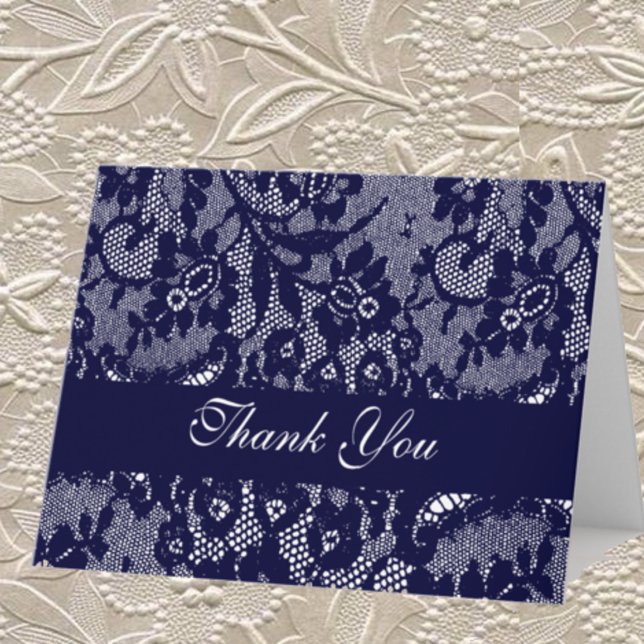 Lace Thank You Card (Creator Uploaded)