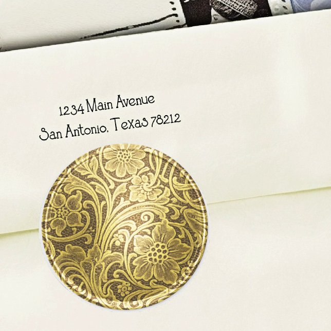 Lace Wedding Envelope Seal Gold (Creator Uploaded)