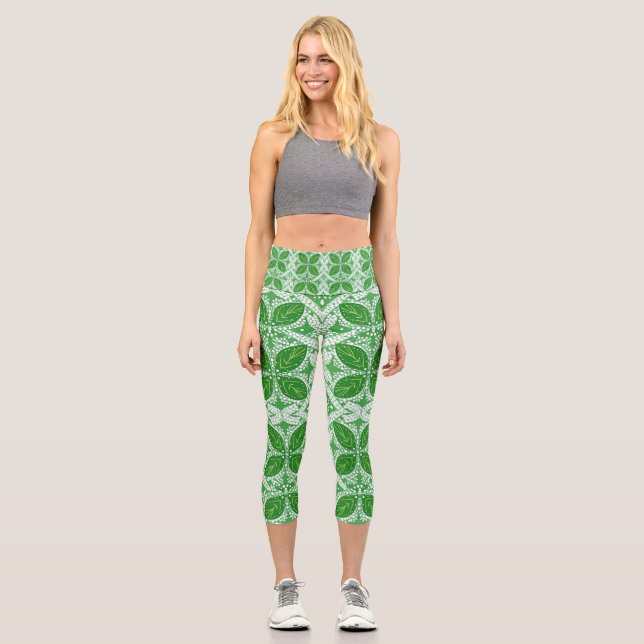 Laceleaf Reverie Capri Leggings (Front)