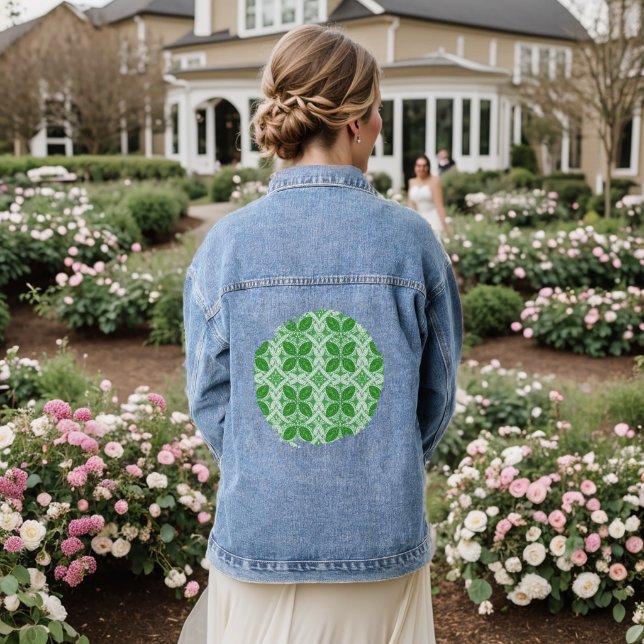 Laceleaf Reverie Denim Jacket (Wedding Back)