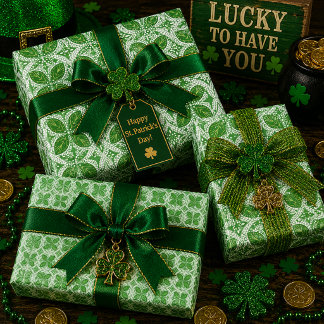 Laceleaf Reverie Wrapping Paper Sheet