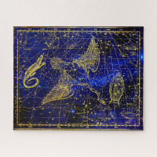 Lacerta Constellation. Jigsaw Puzzle