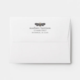 Lacewing Bee Personalised Stationery Envelopes