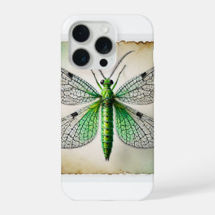 Lacewing Dorsal View 031124IREF238 - Watercolor iPhone 15 Pro Case