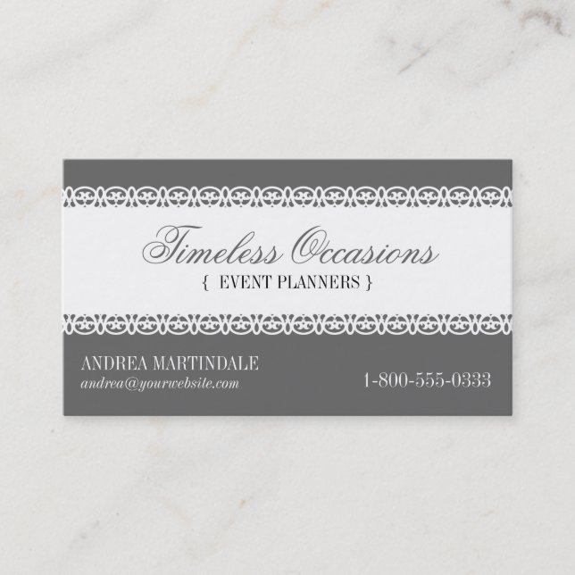 Lacework Band Business Card (Front)
